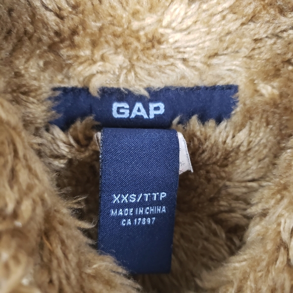 GAP Denim Jacket with Faux Fur - Picture 4 of 4